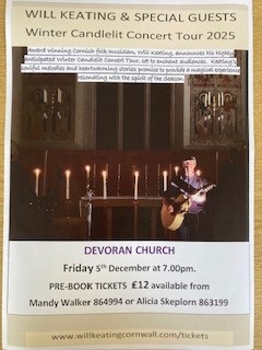 Will Keating & Special Guests - Winter Candlelit Concert Tour 2025